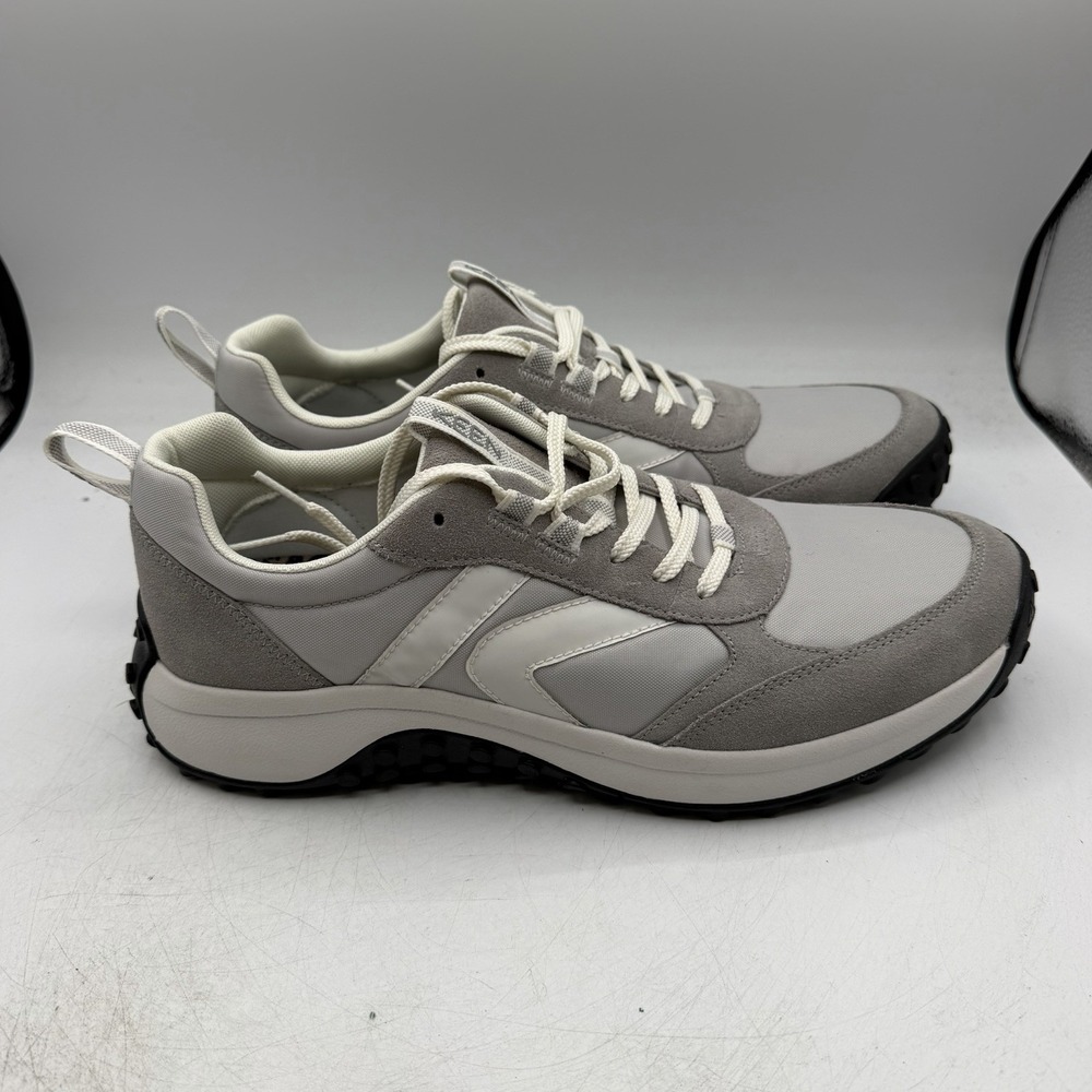 Keen KS86 Shoes Mens Sz 12 Grey White Sneakers Terrain Hiking Outdoor 1029801